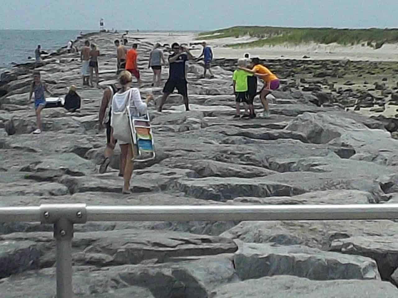 Jetty at Barnegat Lighthouse Park