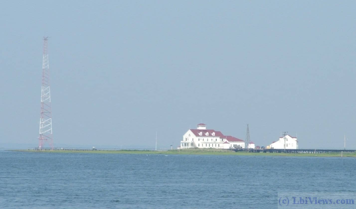 Rutgers University Marine Field Station. Formerly the USCG Station Little Egg