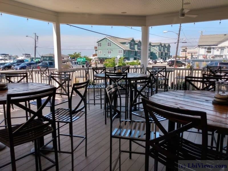 Back Deck - Tuckers Tavern - Long Beach Island