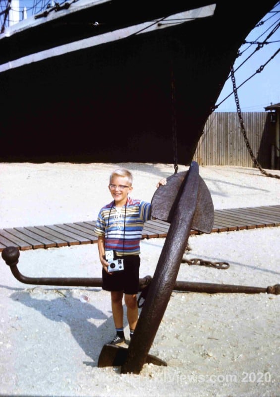 Lucy Evelyn Beach Haven 1960s Bow and Anchor