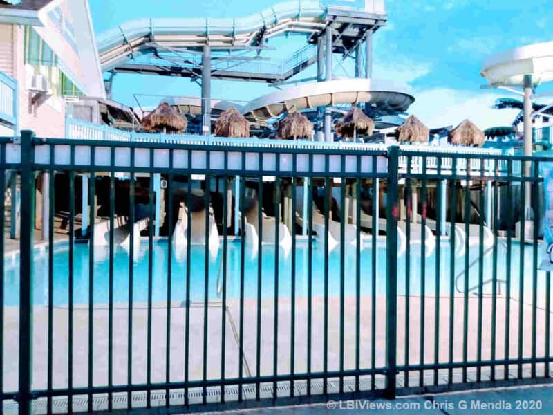 Thundering Surf waterslides were closed for the July 4th 2020 weekend